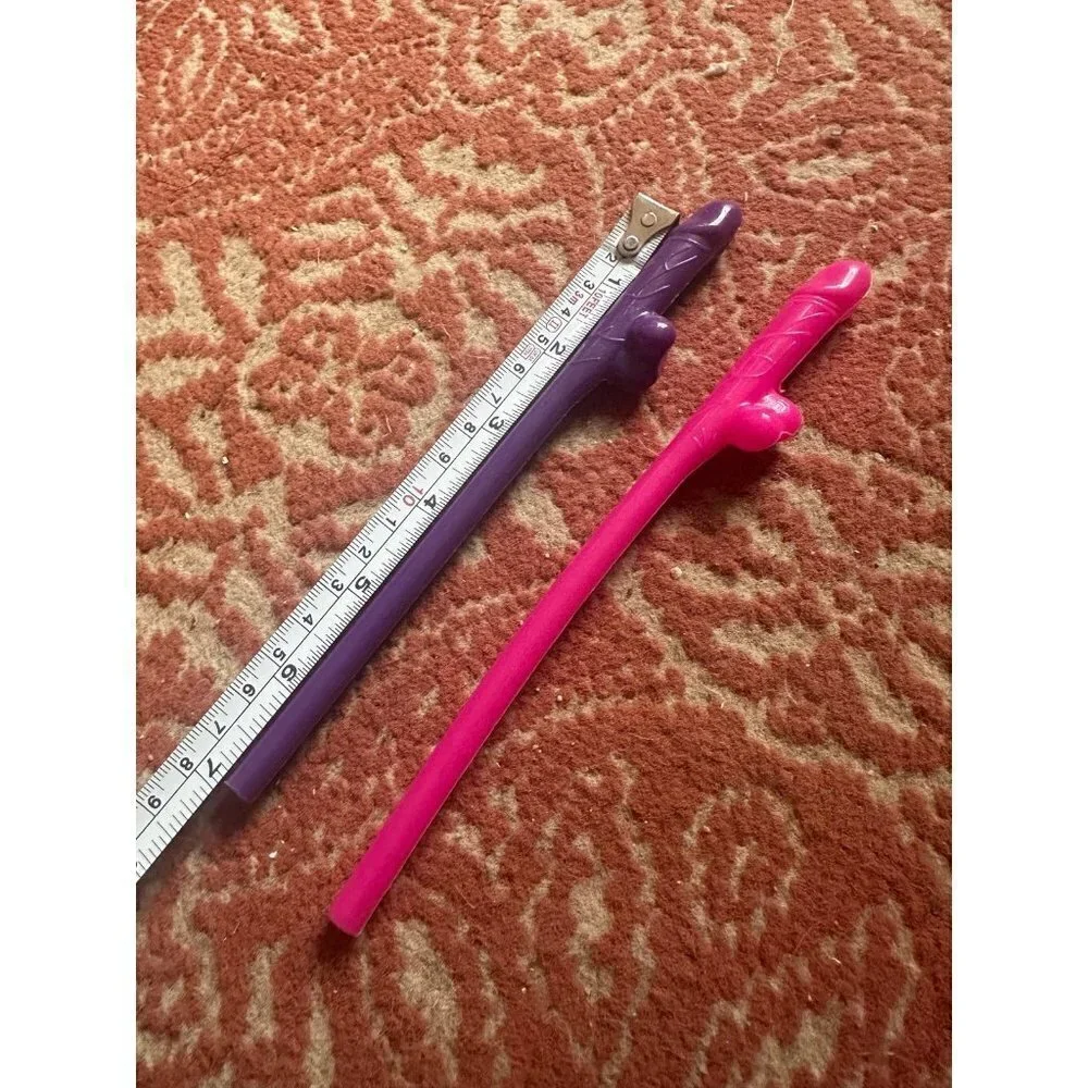 Two Bachelorette fun straws